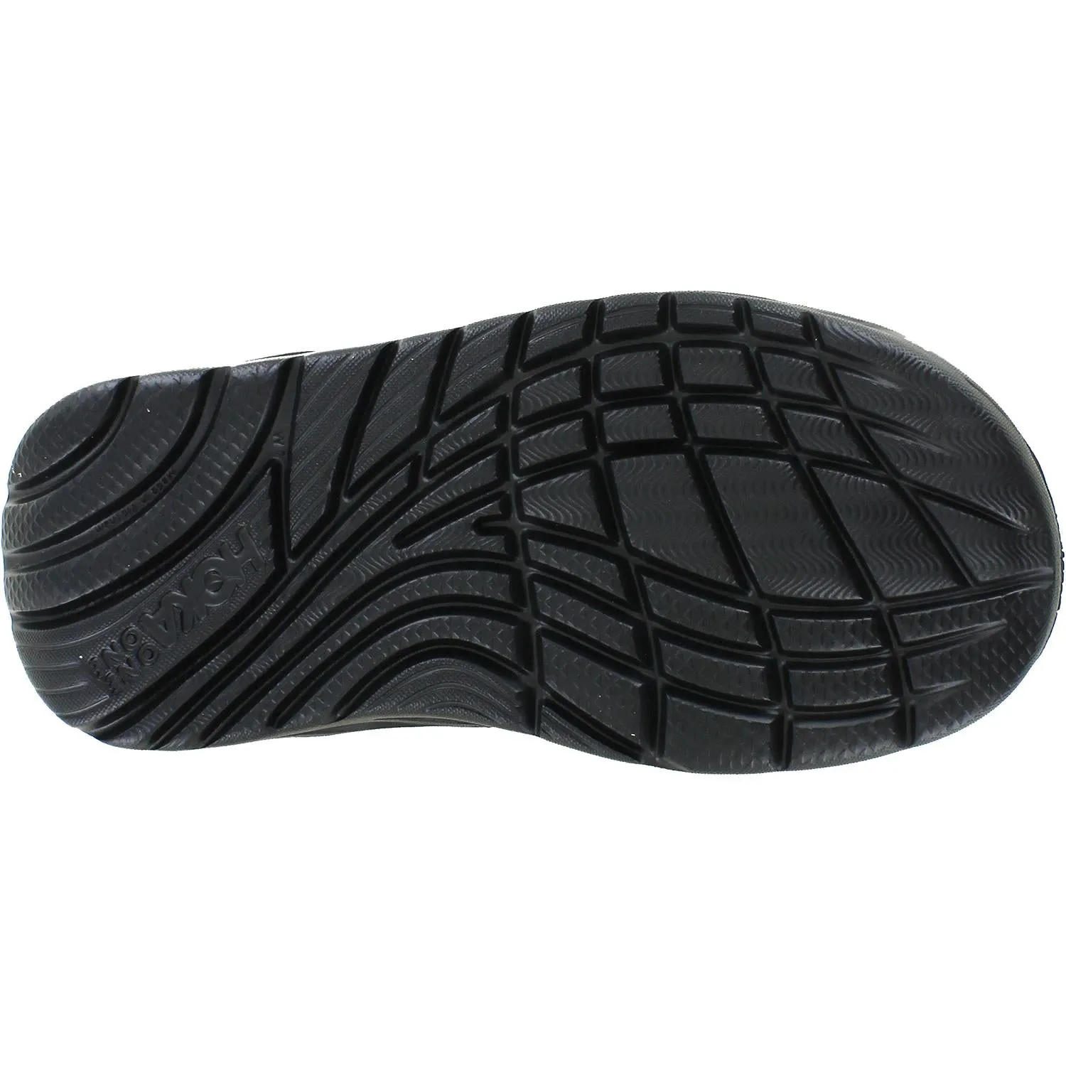 Women's Hoka Ora Recovery Slide Black/Black EVA