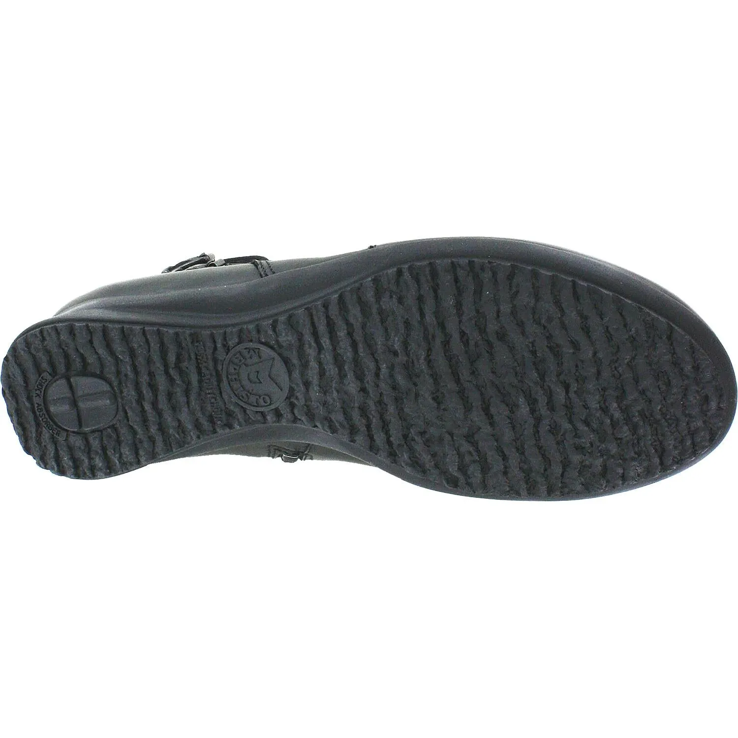 Women's Mephisto Flavie Black/Grey Leather