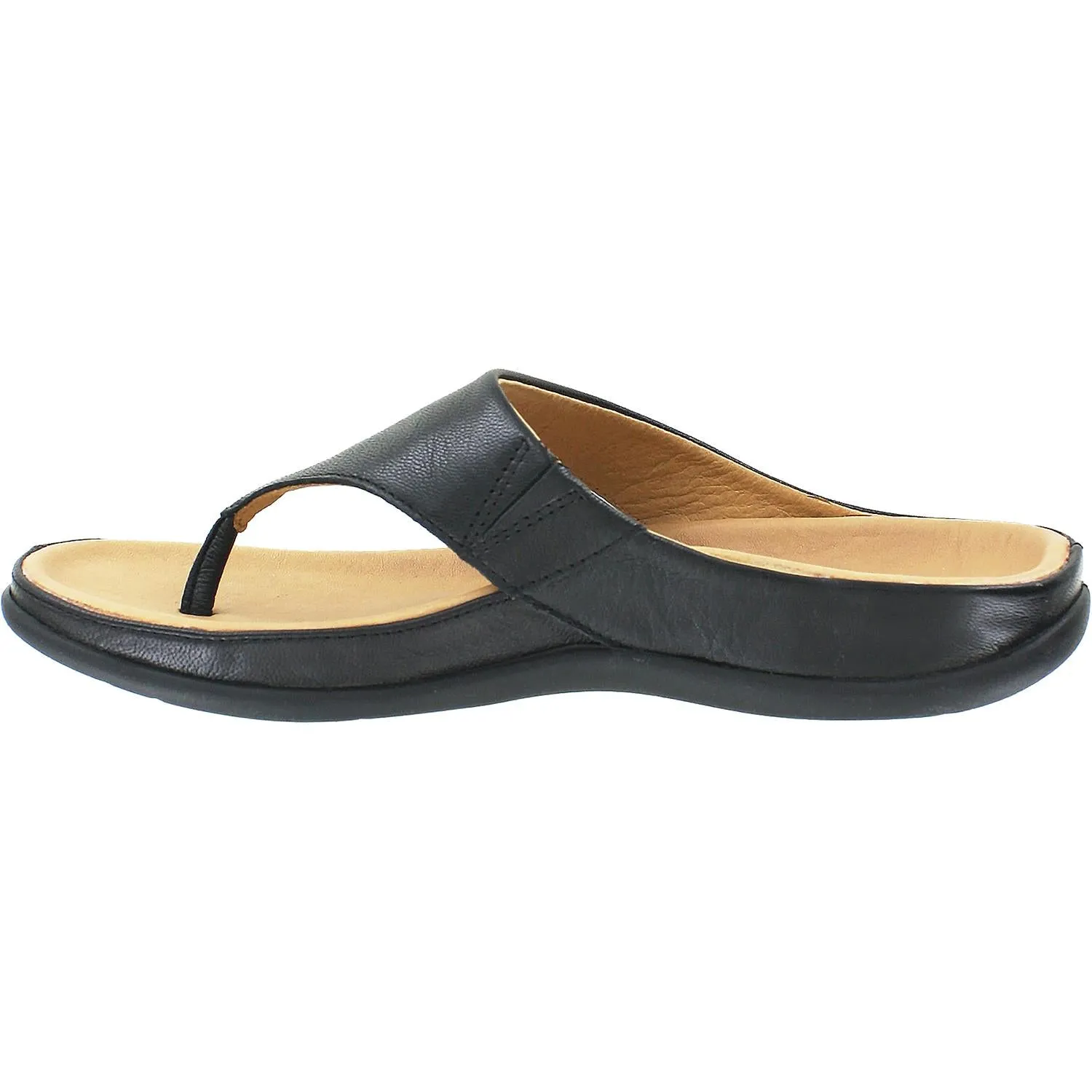 Women's Strive Maui Black Leather