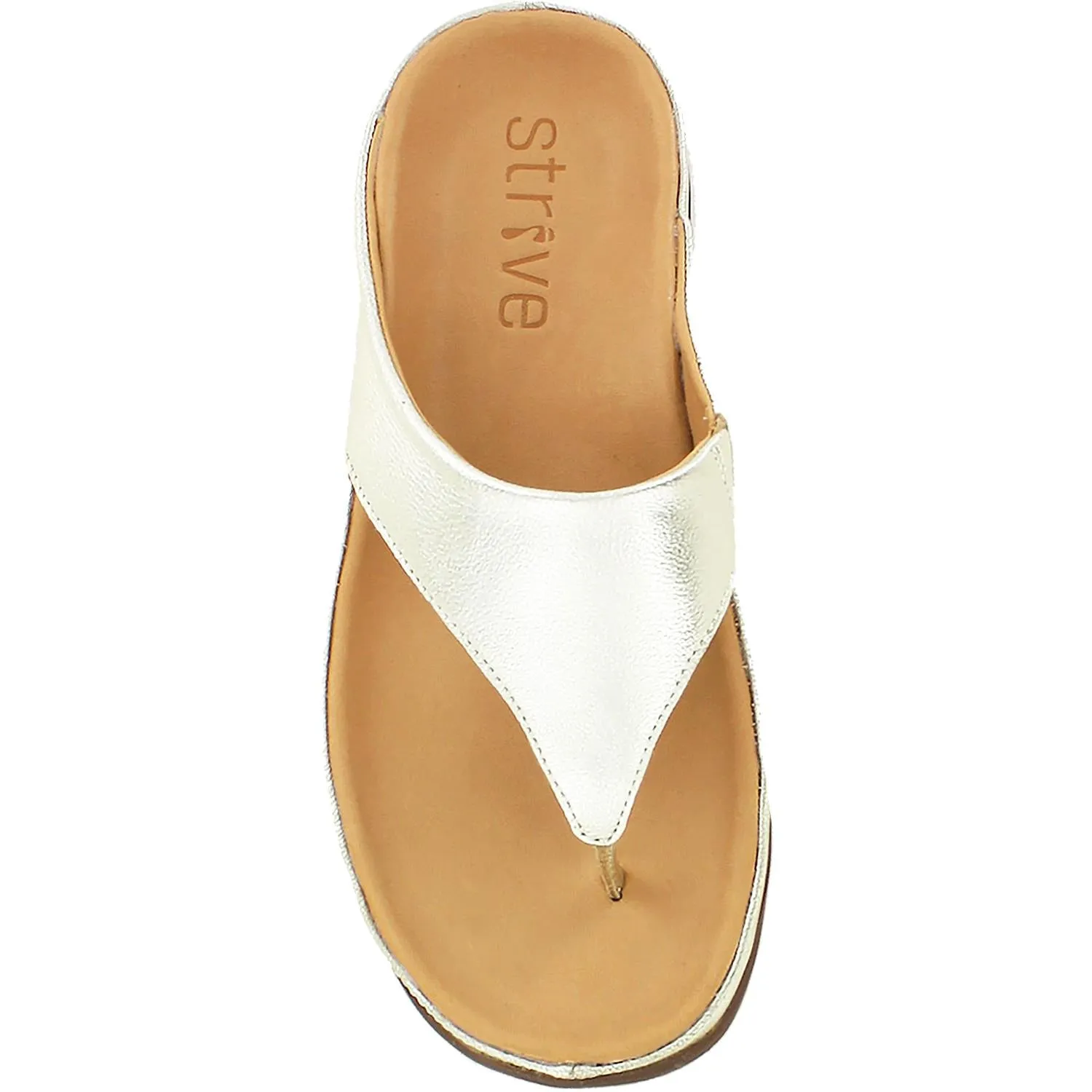 Women's Strive Maui Pale Gold Leather