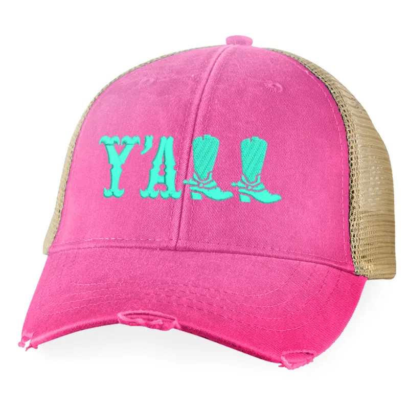 Y'all Boots Hat