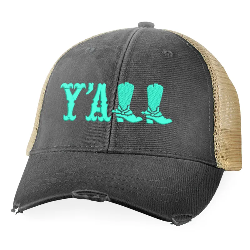 Y'all Boots Hat